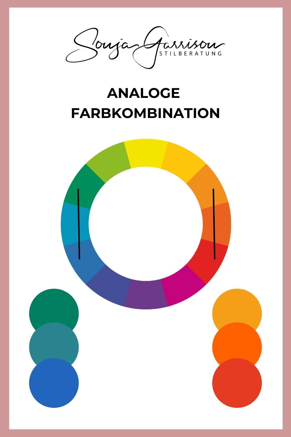 Analoge Farben kombinieren