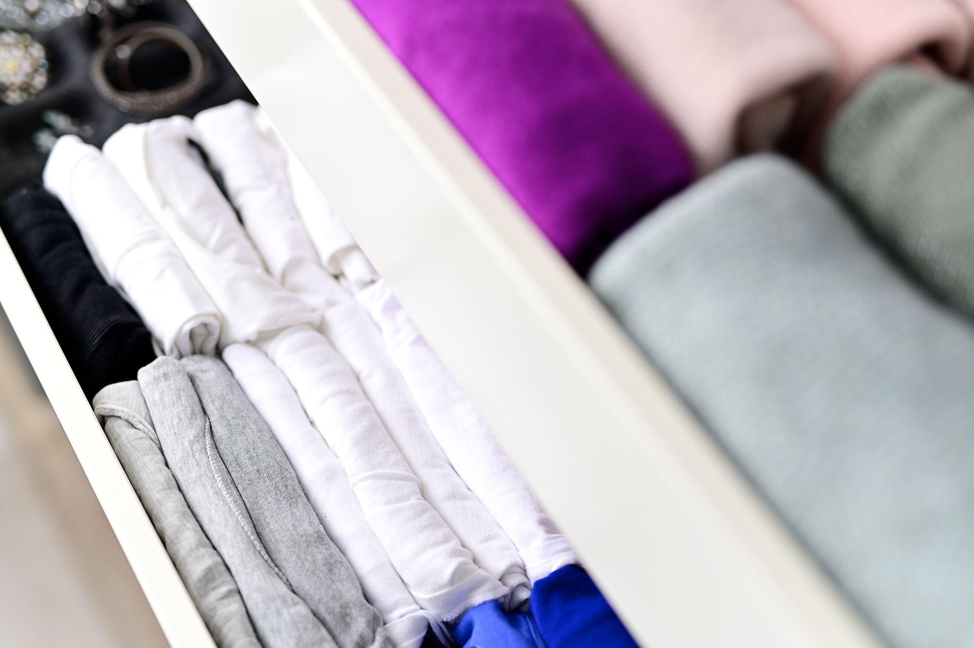 T-Shirts Marie Kondo Schublade Kleiderschrankcheck