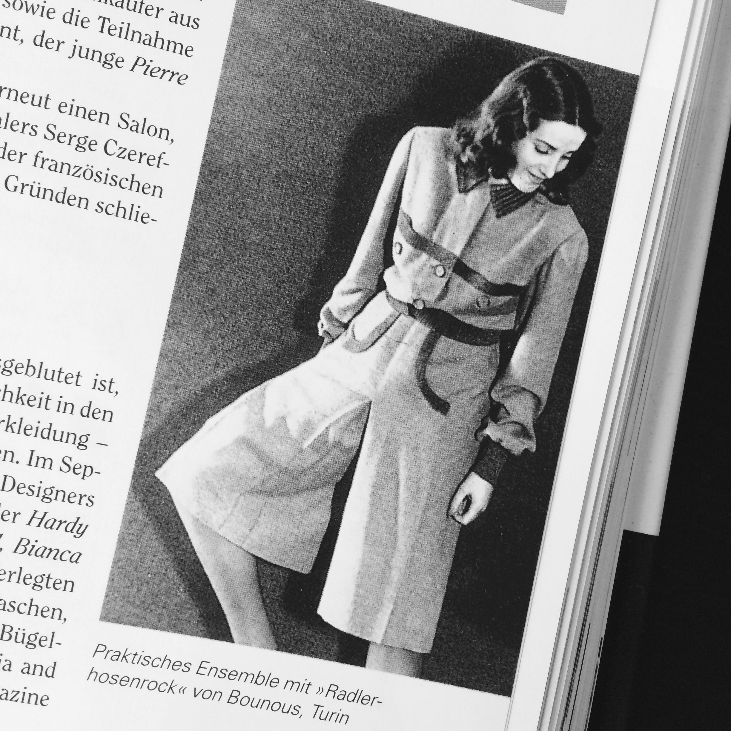 Hosenrock 1942 v. Bounous (aus „Fashion of the Century“ v. Ingrid Loschek)