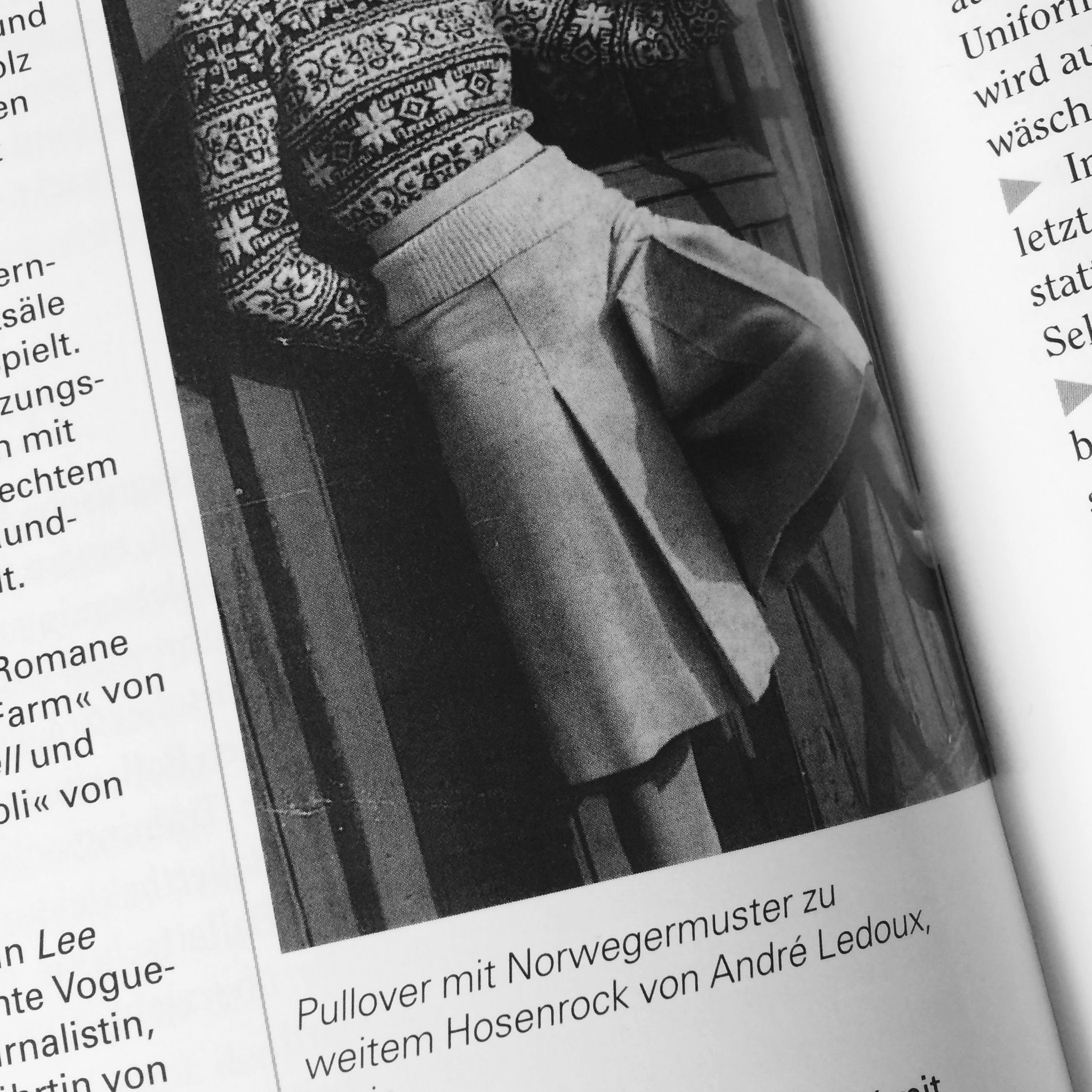 Hosenrock 1949 v. André Ledoux (aus „Fashion of the Century“ v. Ingrid Loschek)