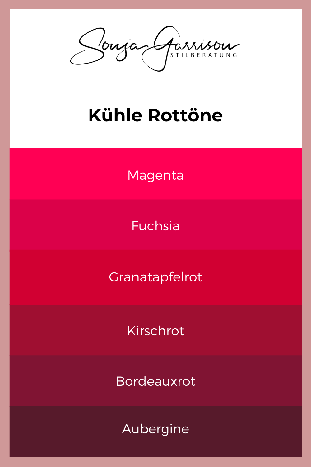 Kalte Rottöne