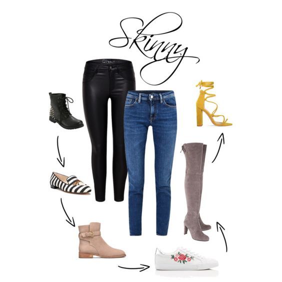 Schuhe zur Skinnyjeans