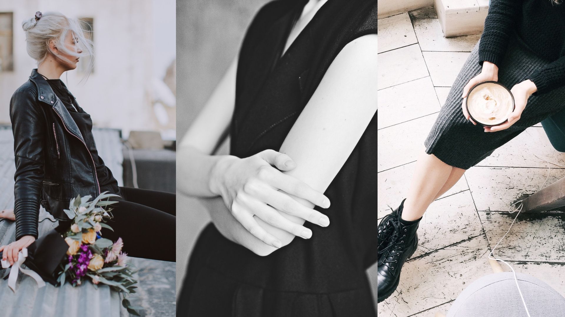 Schwarzes Outfit