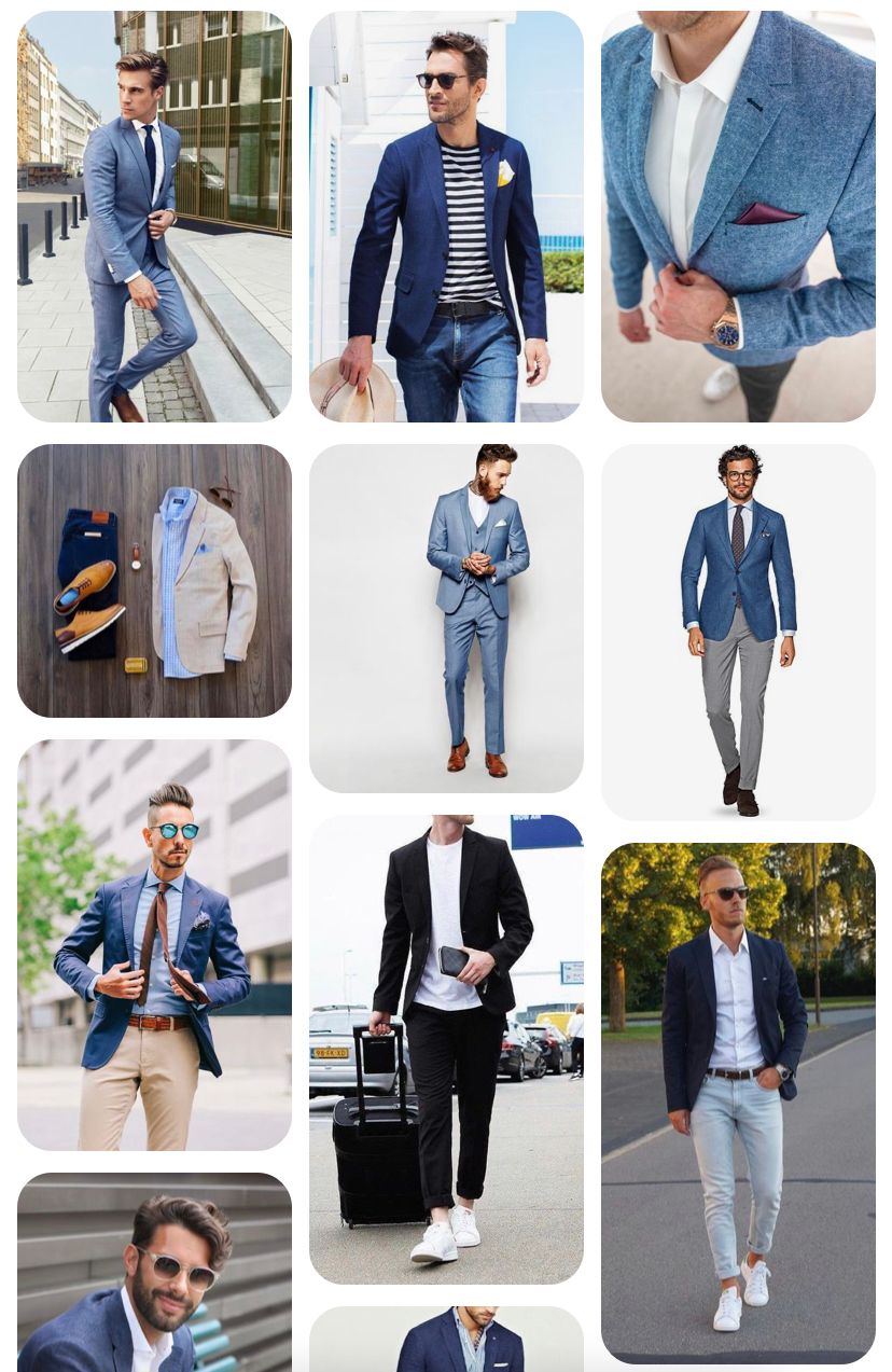 Sommeroutfits fürs Büro für Männer