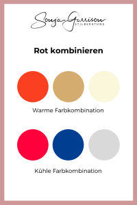 Rot kombinieren