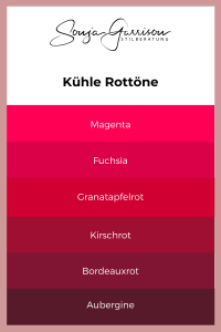 Kalte Rottöne